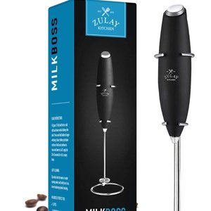 Kitchen Milk Boss Electric Milk Frother - Black
